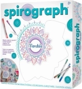 Spirograf Mandala Zestaw kreatywny