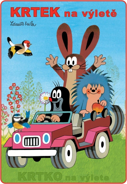 Kolorowanka A5 Krecik na wycieczce