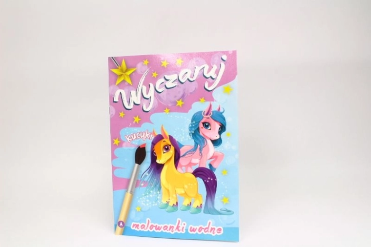 Wy czaruj kucyki – wodne kolorowanki