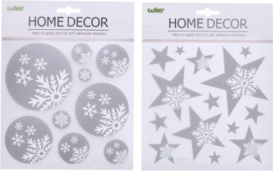 Dekoracja na ścianę lub okno – Motywy świąteczne 22,9x18,5 cm