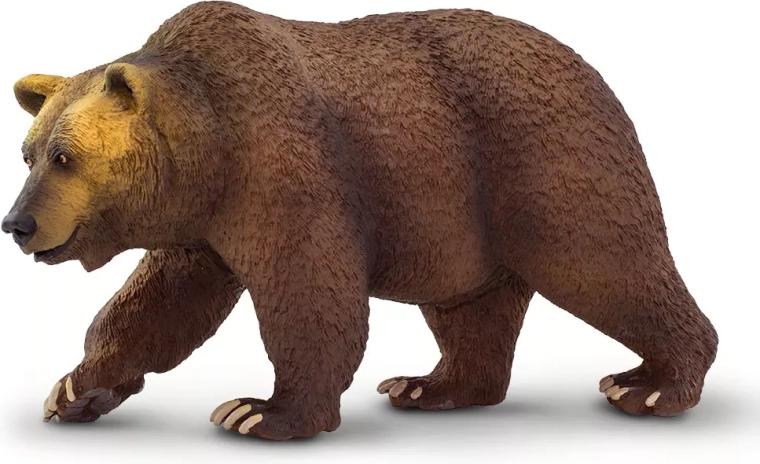 Figurka niedźwiedź grizzly Safari Ltd. - 1 szt.