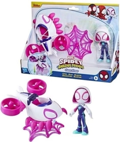 Marvel Spidey i jego superkumple Ghost-Spider z pojazdem