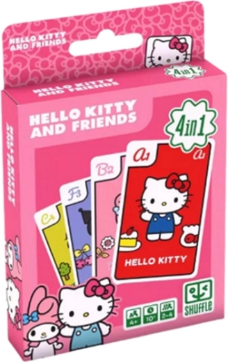 Gra karciana Shuffle Hello Kitty 4w1