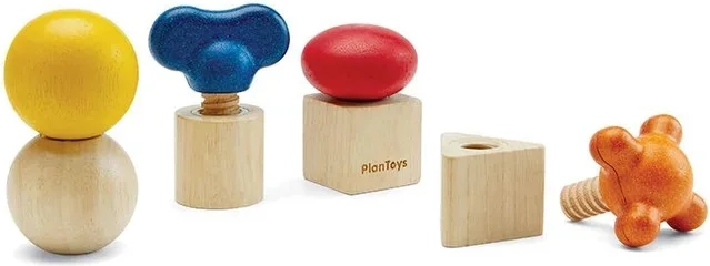 PlanToys Nakrętki i śruby II