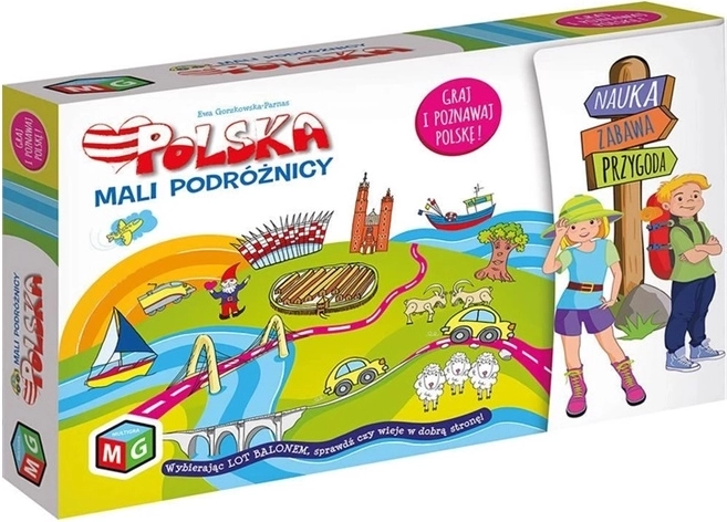 Multigra gra edukacyjna Mali podróżnicy – Polska