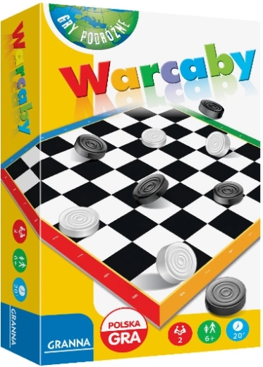 Warcaby podróżne – wydanie kieszonkowe