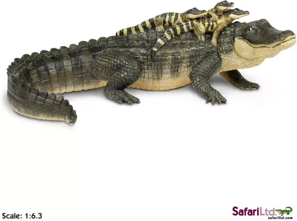 Safari Ltd. aligator z młodymi