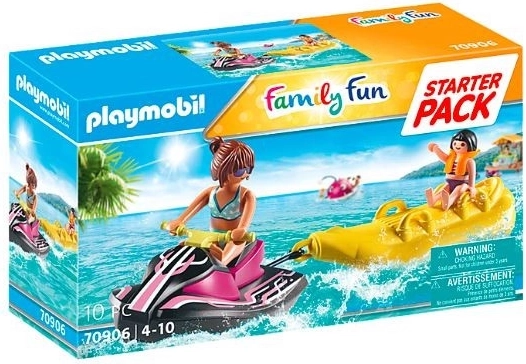 Playmobil Family Fun Starter Pack Skuter wodny z bananową łodzią