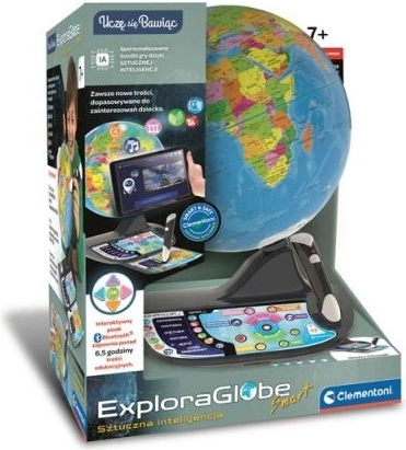 Interaktywny globus edukacyjny Eduglobus A.I. CLE
