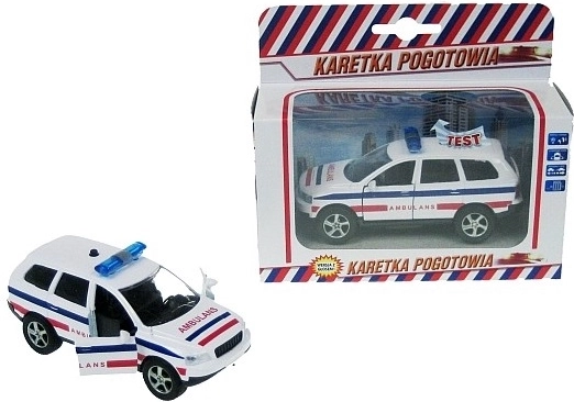Karetka 11 cm z głosem w języku polskim