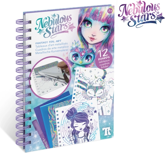 Nebulous Stars fantastyczne tworzenie z folią – zestaw kreatywnych obrazków