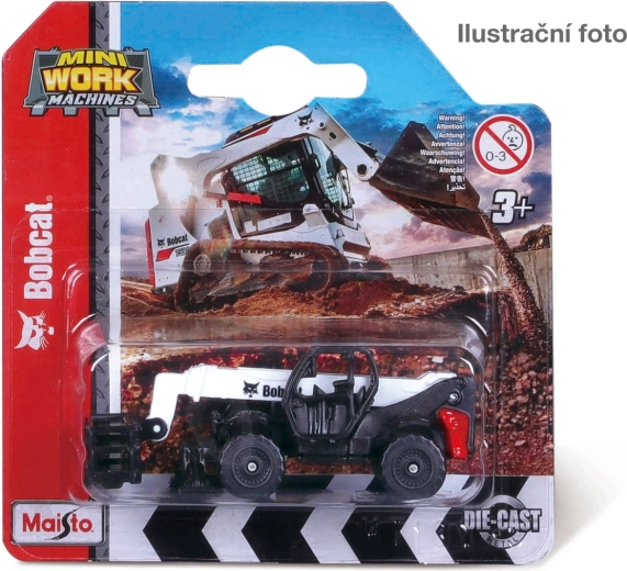 Maisto Bobcat mini maszyna robocza 3"