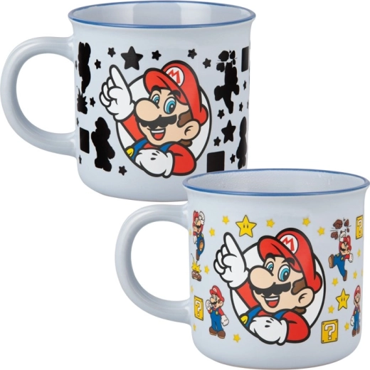 Nintendo Super Mario ceramiczny kubek zmieniający wygląd Mario
