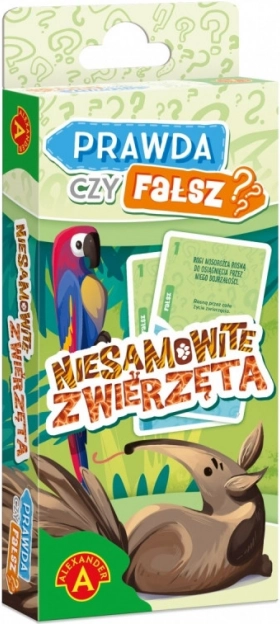 Gra quizowa - Prawda czy fałsz? Niesamowite zwierzęta