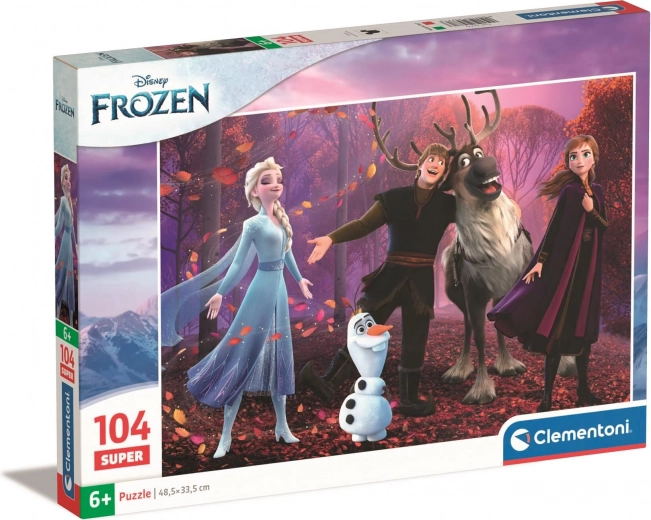 Puzzle 104 elementy DISNEY FROZEN od Clementoni