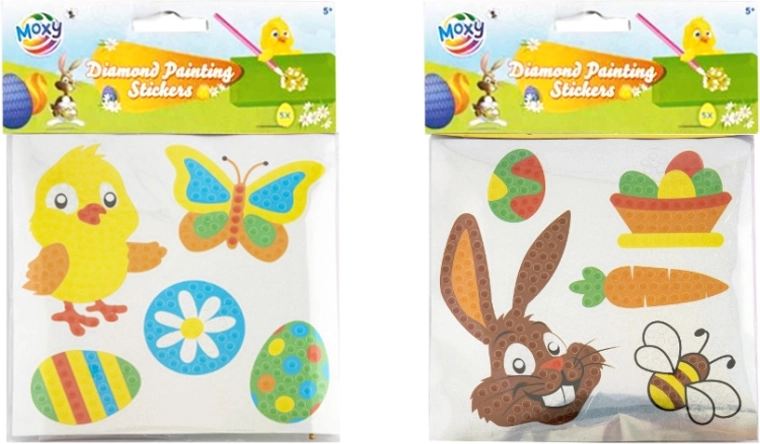 Mozaika diamentowa – wielkanocne naklejki