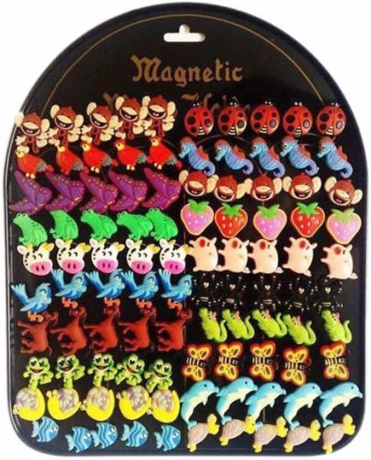 Dziecięcy magnes z motywem zwierzęcym 2 cm - 1 sztuka