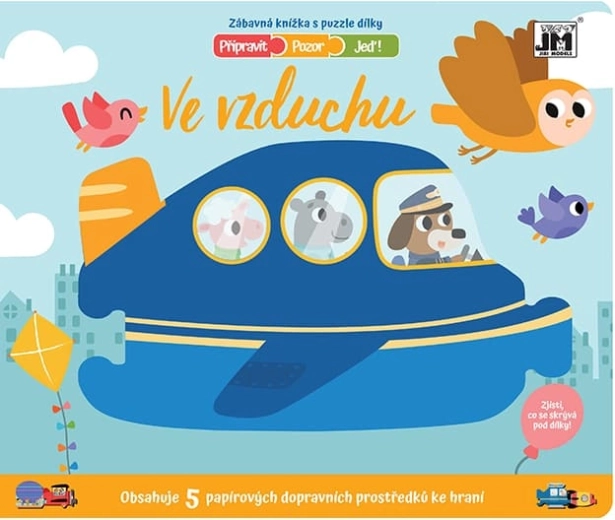 Gotowi, do startu, leć! w powietrzu – książka z wyjmowanymi elementami