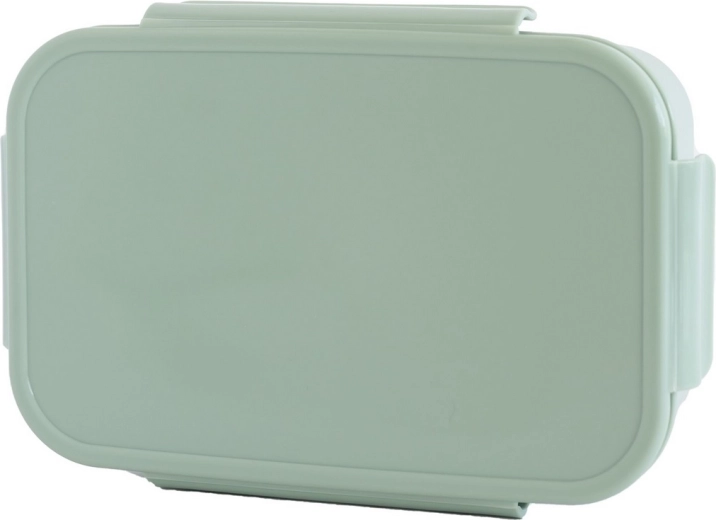 3 Sprouts bento pojemnik na jedzenie z recyklingowanego plastiku green - 1 sztuka