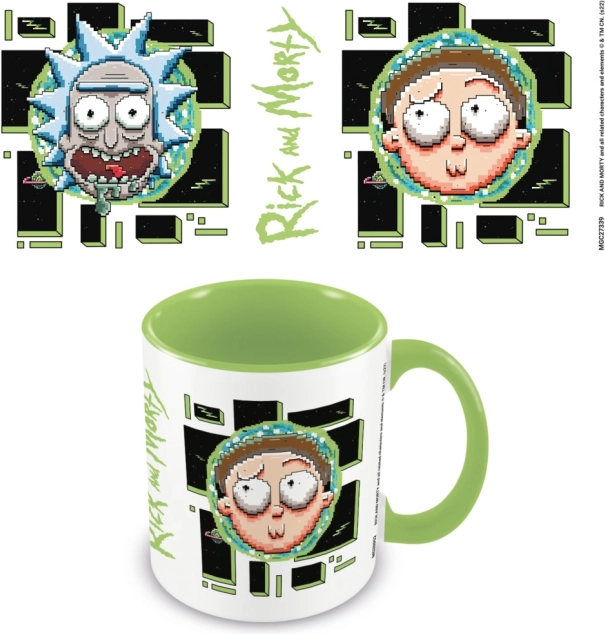 Kubek Rick i Morty Pixel Breakout 315 ml