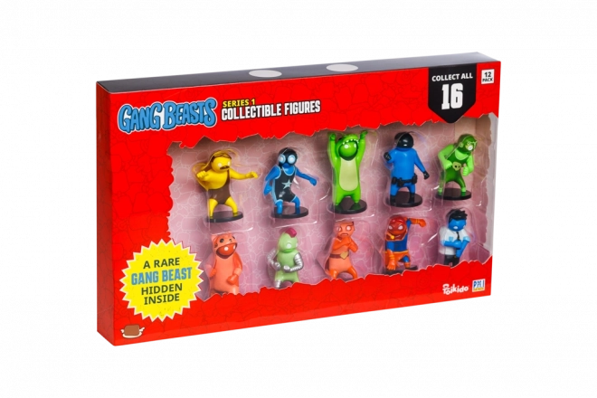 Figurki Gang Beasts seria 1 - zestaw 12 sztuk