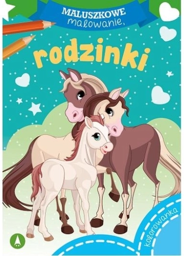 Maluszkowe kolorowanki Rodzinki