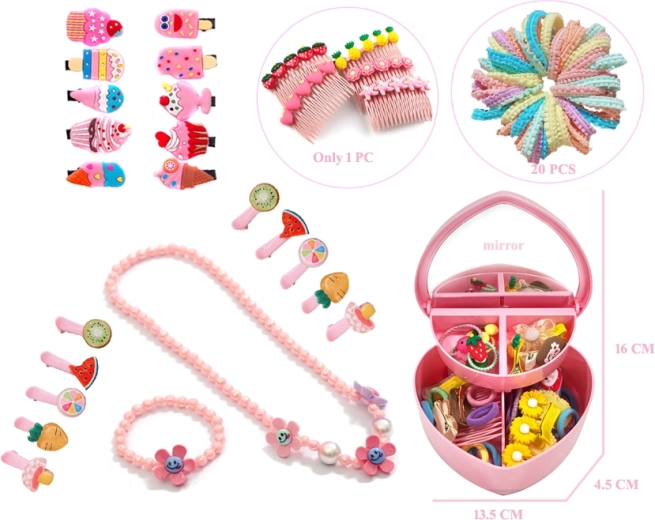 Zestaw stylistyczny do włosów 43 szt. DIY