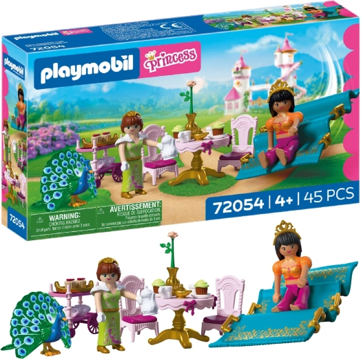 Playmobil Księżniczki – wizyta z daleka z latającym dywanem i popołudniową herbatką