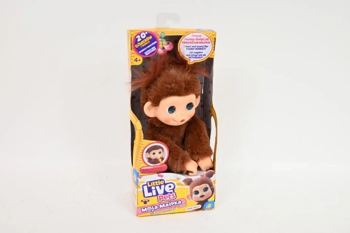 Little Live Pets My Baby Monkey Minis małpka Chikki Cherry - 1 szt.