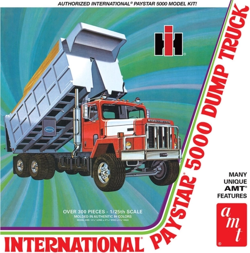 Plastikowy model AMT International Paystar 5000 wywrotka 1:25