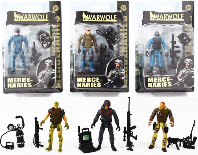 Figurka żołnierza 10 cm, seria 2 (różne rodzaje)