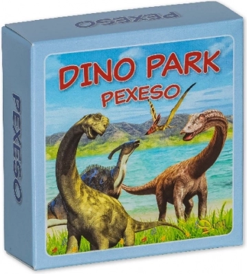 Pexeso Dino Park w pudełku