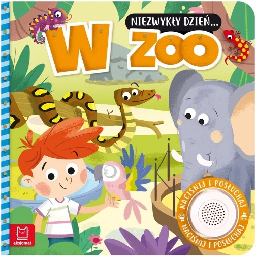 Niezwykły dzień w zoo – książka z dźwiękiem