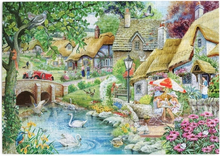 Puzzle House of Puzzles Poranna kawa, 1000 elementów