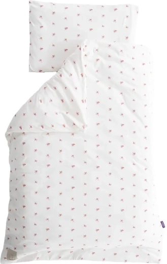 Träumeland pościel jersey Flora 100 × 135 cm + 40 × 60 cm