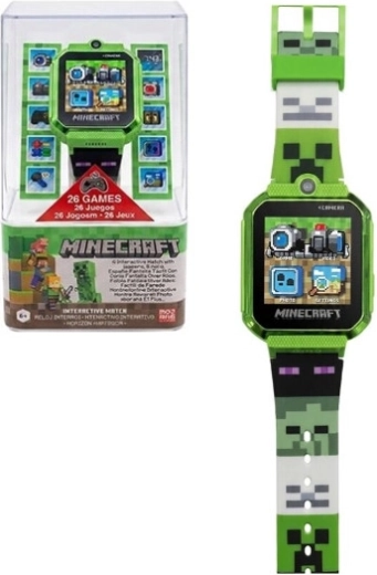 Interaktywne zegarki Minecraft