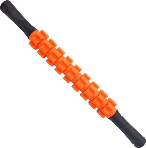 Merco masażystyczny kij rehabilitacyjny Roller Stick 47,5 cm pomarańczowy