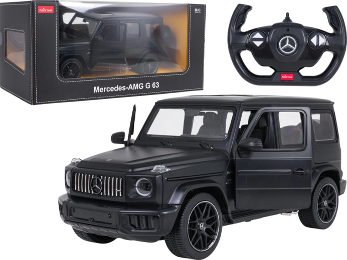 Samochód zdalnie sterowany Rastar Mercedes-AMG G 63 1:14 – Czarny