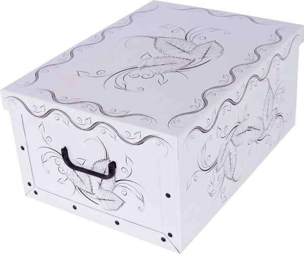 Kartonowe pudełko maxi barokowa elegancja