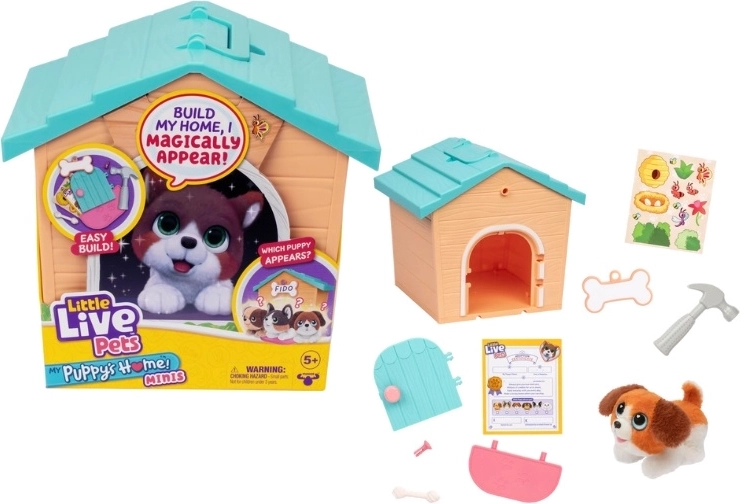 Little Live Pets My Puppy’s Home Minis – szczeniak z budą