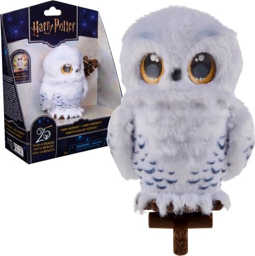 Spin Master Harry Potter mini interaktywna sowa Hedwiga - 1 sztuka