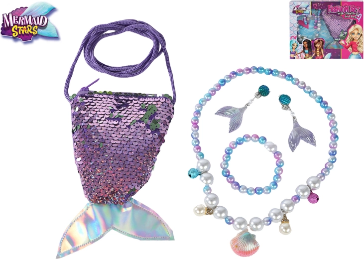 Dziecięcy zestaw kosmetyczny syrenka Mermaid Stars