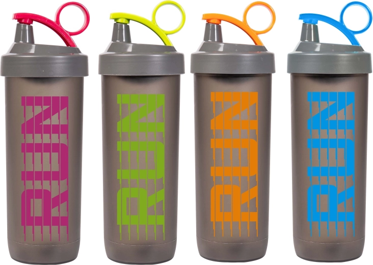 Shakerowa butelka RUN 740 ml plastik