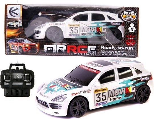 Kolorowe sportowe auto RC - 1 sztuka