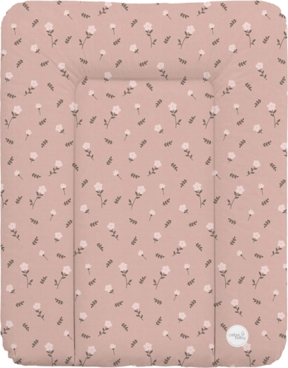 Ceba Baby miękka mata do przewijania na komodę 50 × 70 cm basic petite blossoms