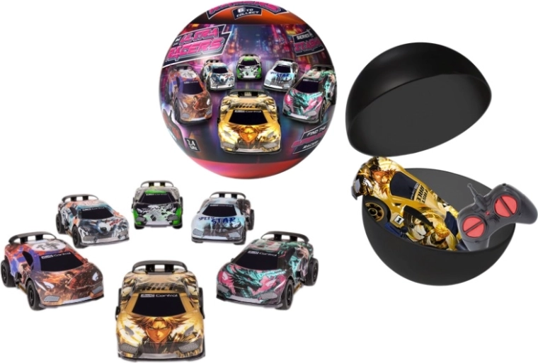Revell RC Ultra Racers seria 1 itasha – mini auto wyścigowe w kapsule