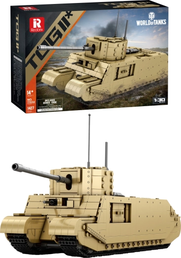 Klocki konstrukcyjne czołgu T-34/85 World of Tanks – 1427 elementów