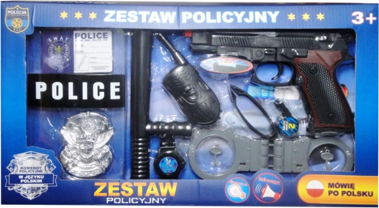 Zestaw policyjny z polskim modułem głosowym