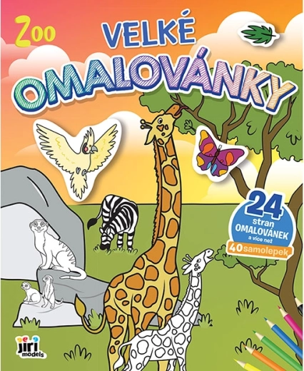 Wielkie kolorowanki Zoo
