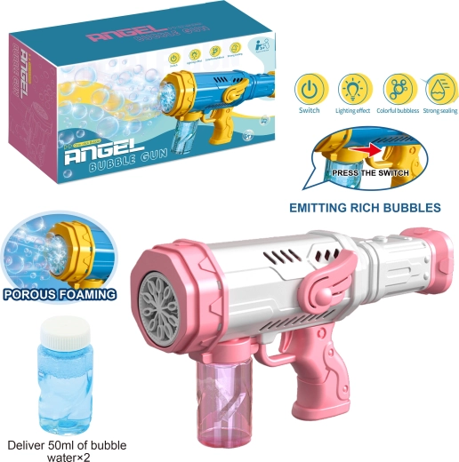 Pistolet do baniek ANGEL z niebieskim światłem LED